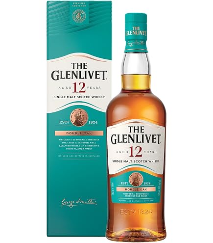 The Glenlivet 12 Year Old Single Malt Scotch Whisky Gift Pack with